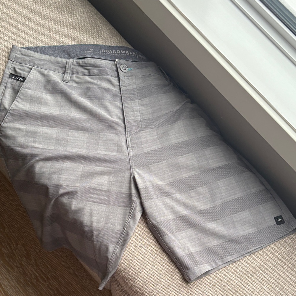 Rip Curl Boardwalk Light Gray Hybrid Shorts